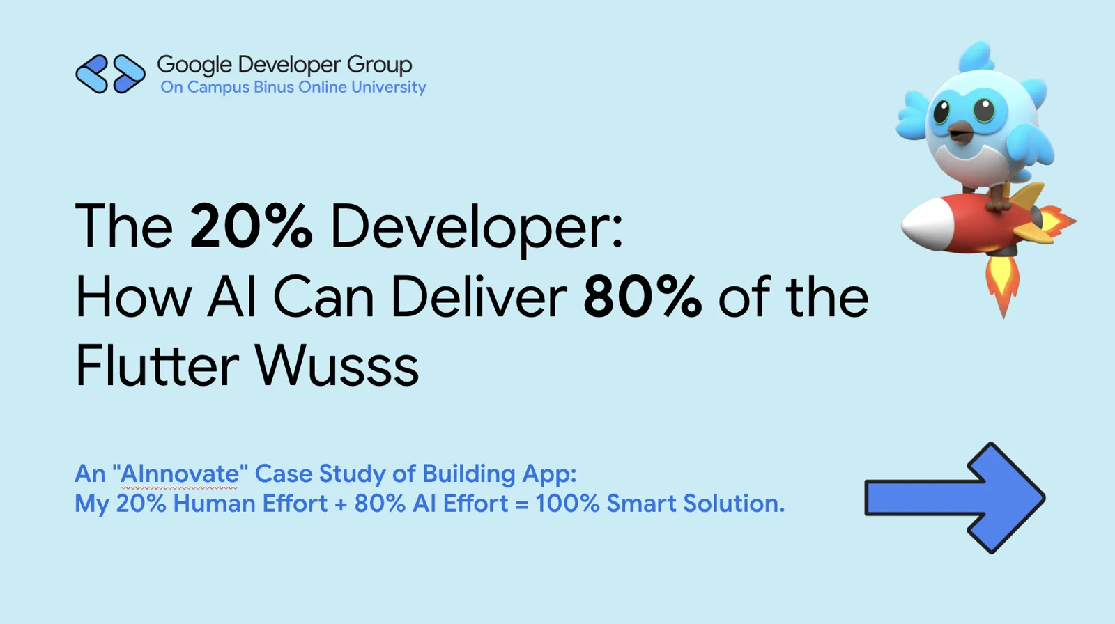 The 20% Developer — cover